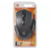 Bezvadu optiskā pele DEFENDER Datum MB-345 RF, piemērota abām rokām/labroču, 1600 DPI, 3 pogas, USB RF uztvērējs, melna