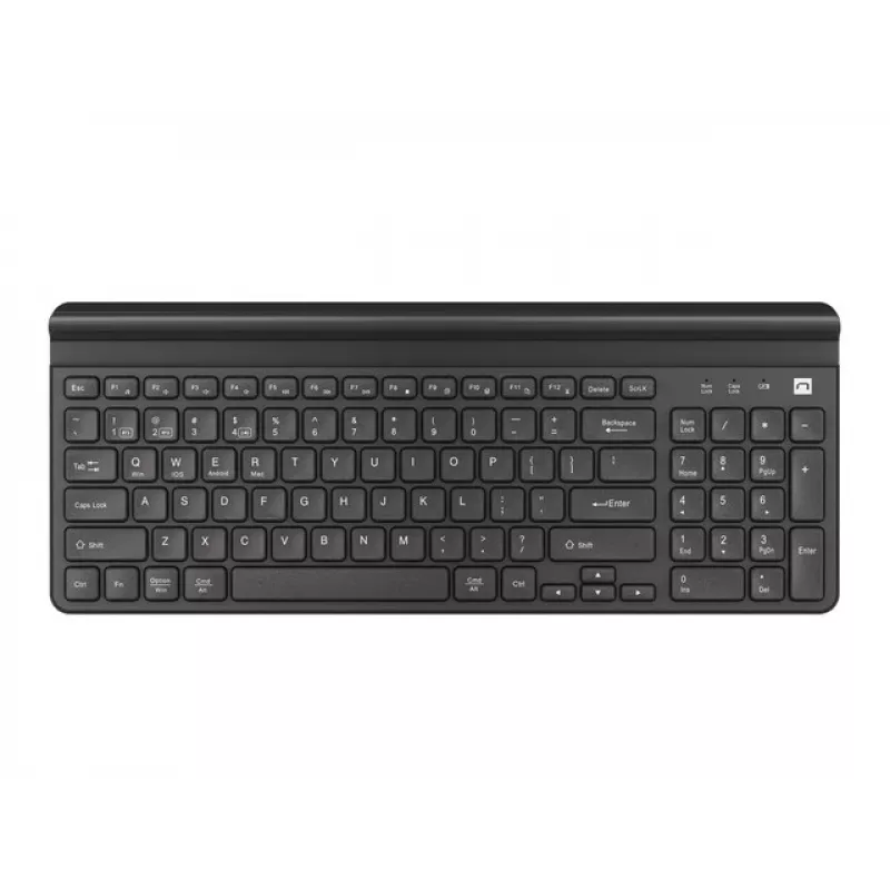 NATEC FELIMARE tastatūra Mājai/Birojam Bluetooth QWERTY US International Melna