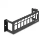 Plāksteru panelis DeLOCK 86516 Melns Metāls Stiprinājums pie sienas 50mm x 41.6mm x 175mm