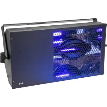 EUROLITE melnais prožektors 400 W modelis 51100810 — profesionālais skatuves/darba apgaismojums, melns korpuss