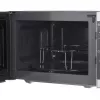 Kombinētā mikroviļņu krāsns Sharp YC-MG01E-S — 20 l, 800 W mikroviļņu, 1000 W grils, 5 jaudas līmeņi, rotējoša vadība, 25,5 cm grozāmā pamatne