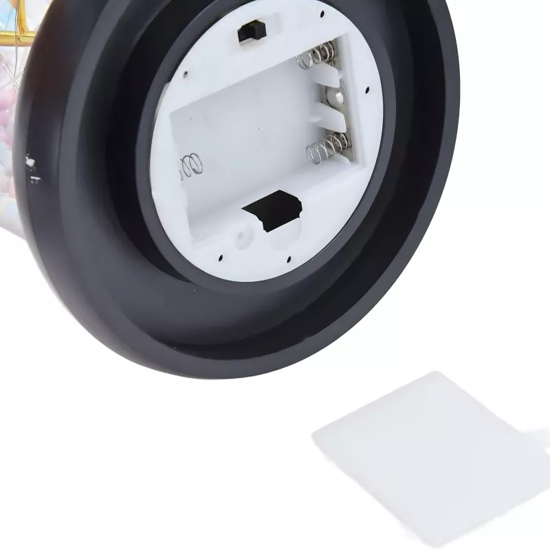 Mūžīgā roze stiklā Extralink Home, balta LED gaisma