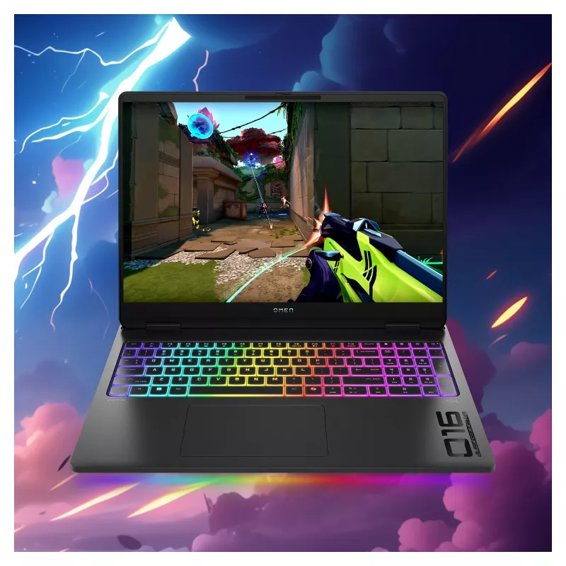 HP OMEN by MAX 16-ah0095ng CU 9 275HX, NVIDIA GeForce RTX 5080, 32GB 2TB SSD W11Home - tastatūras izkārtojums var būt vācu