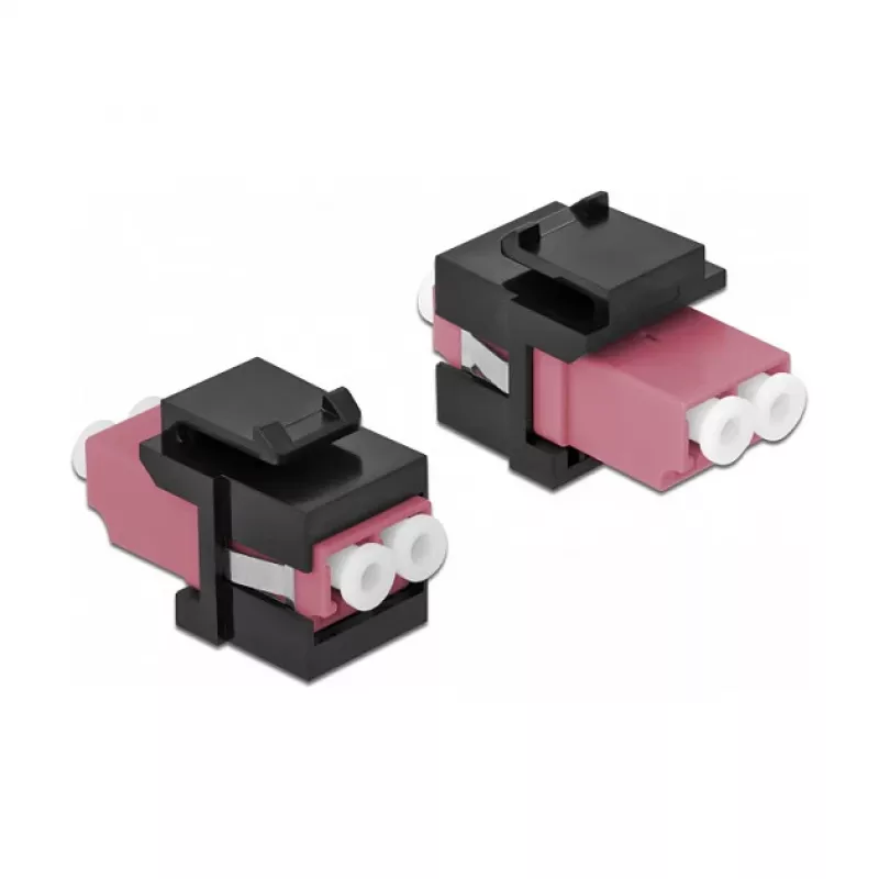 Keystone Module LC Duplex female to LC Duplex female DeLOCK