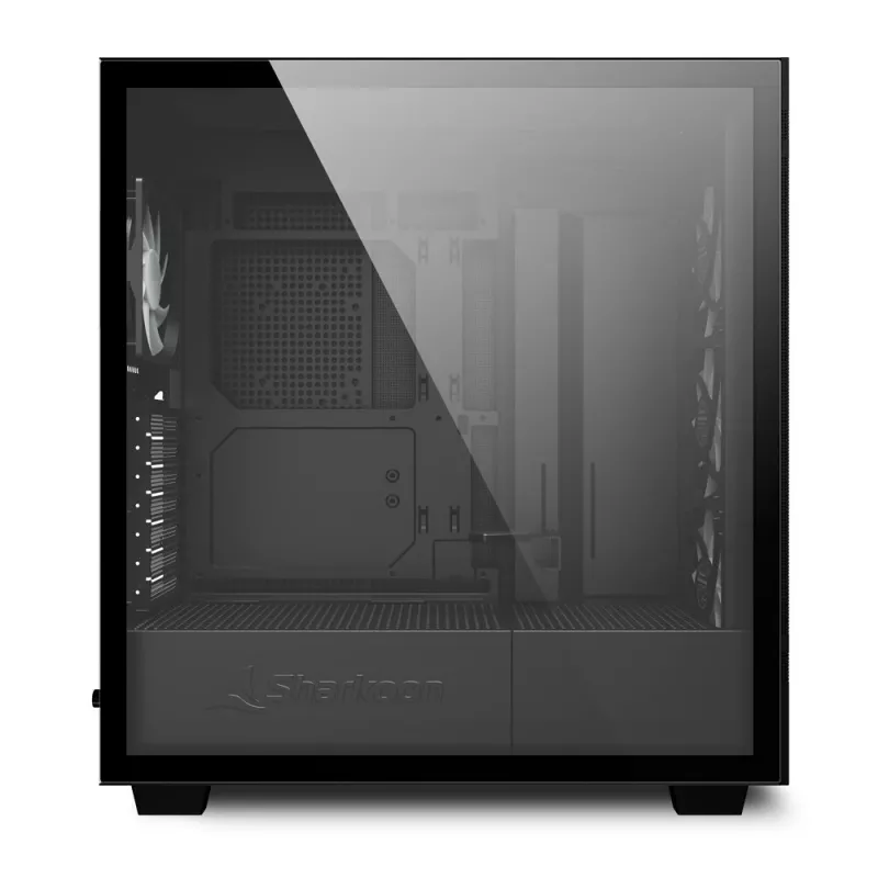 PC korpuss Sharkoon REBEL C50 RGB Full Tower Melns