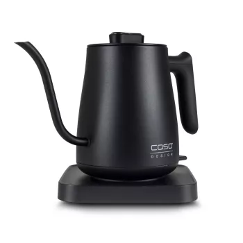 Elektriskā tējkanna Caso Coffee Classic Kettle — 0,6 L, 1310 W, melna