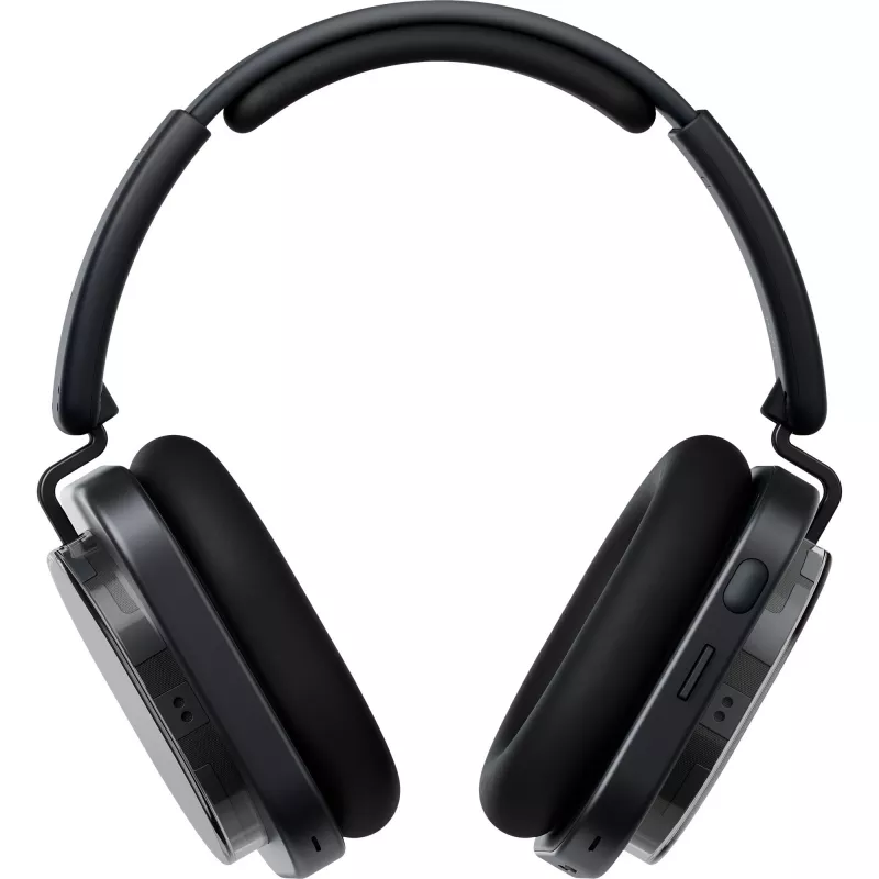 Over-ear trokšņu slāpējošās austiņas Nothing Headphone (1) — melnas, aktīvā trokšņu slāpēšana, vadu un bezvadu
