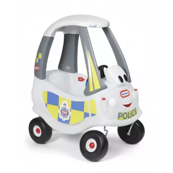 Little Tikes Cozy Coupe Policijas Reaģēšanas mašīnīte ar pedāļiem