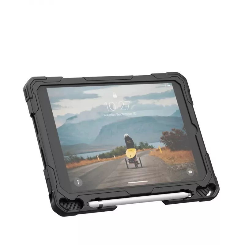 Planšetdatora bufera futrālis Urban Armor Gear Plasma Healthcare Apple iPad 10,9 collas (10. paaudze, 2022) — 27,7 cm, statīva režīms, 0,49 kg