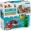 LEGO DUPLO 10473 Ugunsdzēsēju mašīna ar šļūteni un ugunsdzēsēju