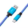 Cablemod CM-CKCA-CLB-ILB150ILB-R USB kabelis 1,5 m USB A USB C zils (CM-CKCA-CLB-ILB150ILB-R)