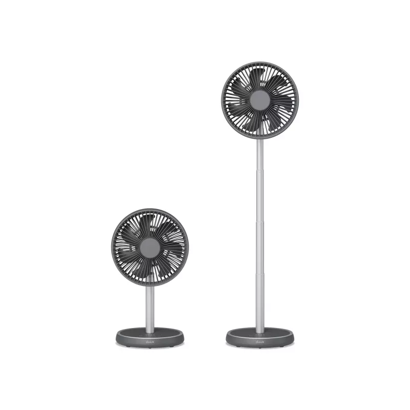Duux Rize Flex stāvventilators pelēks diametrs 21 cm