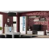 Cama Kumode 120 cm SOHO S7 sonomas ozols/balts glancēts