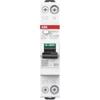 ABB RCBO Switch 1 DSX301CA-B13/0,03TE 6kA 1P+N Type A B13 2CSR255165R1135 (2CSR255165R1135)
