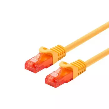 Tīkla kabelis LOGON Cat6 UTP 20 m, RJ-45 uz RJ-45, dzeltens