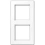 Sienas plāksne / slēdža pārsegs JUNG AC 582 WW — Balta, Duroplast, 84×155 mm