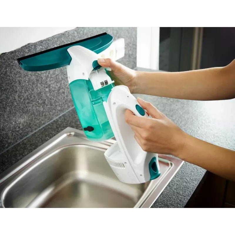 Leifheit Window Vacuum Glass Cleaner Dry&Clean ar rokturi un lupatiņu 51003