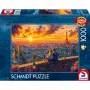 Puzle, schmidt spiele Parīzes jumtu čuksti — 1000 gabali