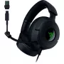 Razer Kraken V4 X - Vadu savienojamas PC spēļu austiņas (TriForce 40 mm draiveri, ievelkams kardioīds mikrofons, 7.1 telpiskā skaņa, Chroma RGB, PC, konsolei un tālrunim)