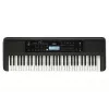 YAMAHA PSR-E383 tastatūra — 61 taustiņu pārnēsājama MIDI tastatūra, LCD displejs, USB, iebūvēti skaļruņi, darbināma ar baterijām (6), melna