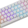 Mehāniskā tastatūra White Shark Wakizashi-2 US Red Switch, Tenkeyless/US izkārtojums, Balta