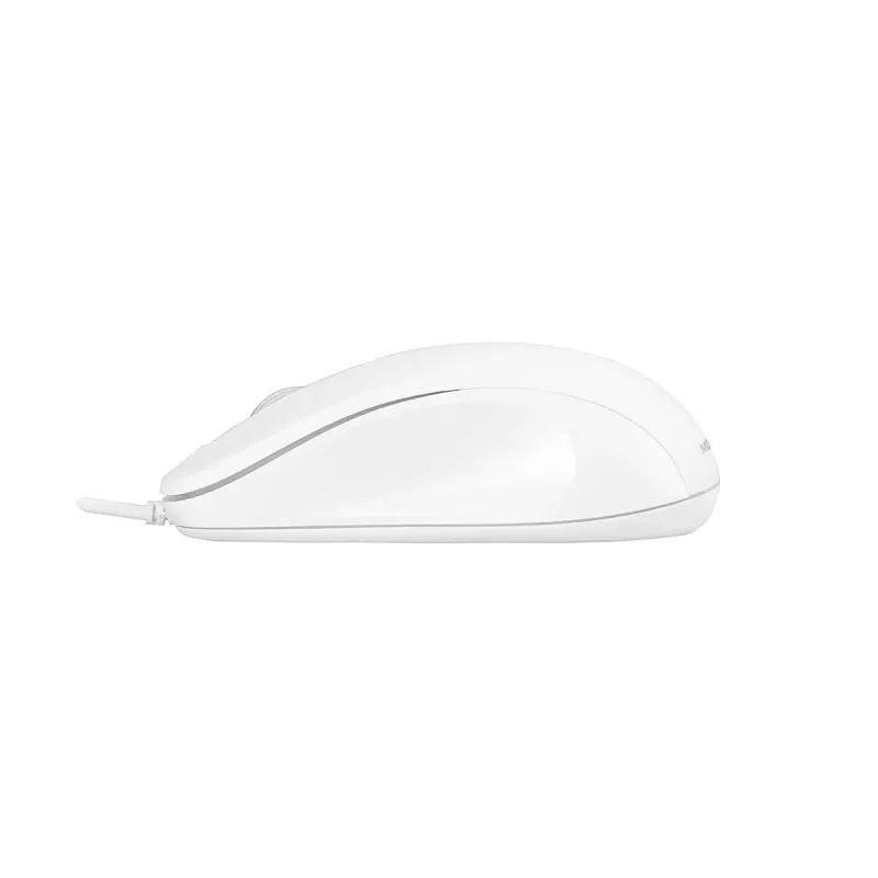 MODECOM M10 M-MC-0M10-200 pele (optiskā, 1000 DPI, balta krāsa) (M-MC-0M10-200)