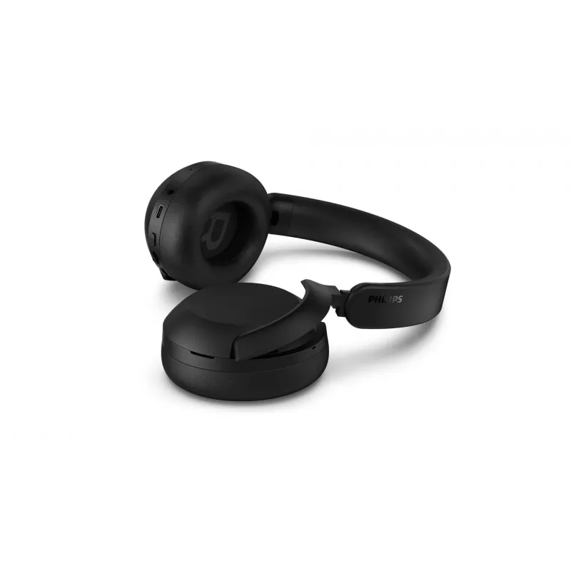 Philips TAH8000EBK/00 austiņas/austiņu komplekts Bezvadu Galvas saite Zvani/Mūzika USB Type-C Bluetooth Melns