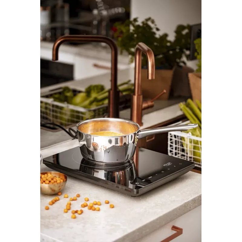Adler AD 6513 plīts melna, galda virsmas, 29 cm zona, indukcijas plīts, 1 zona(s)