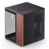 Datora korpuss Jonsbo TK-0, Mini-Tower, Mini-ITX, melns