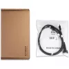 Diskdziņa pārveidotāja kronšteins icybox MCIO 8i 74-pin SFF-TA-1016 uz 2× OCuLink 42-pin 4i MB302L-B
