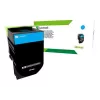 Lexmark Lexmark 80C2SCE Printera izejmateriāls ciāns