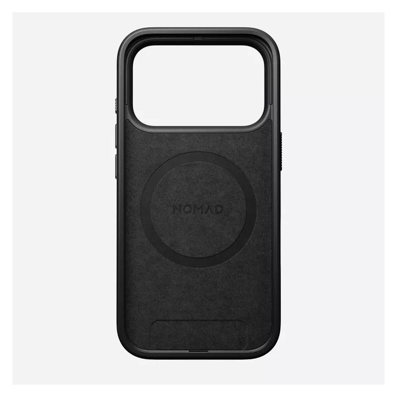 Mobilā tālruņa maciņš Nomad Modern Leather Case vāciņš iPhone 17 Pro, 16 cm (6,3 collas), dzeltenbrūns, āda un PC/TPU