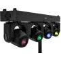 Moving-head spots EUROLITE LED TMH Bar S120 120W RGBW — kompakts skatuves gaismeklis ar motorizētu pan/tilt
