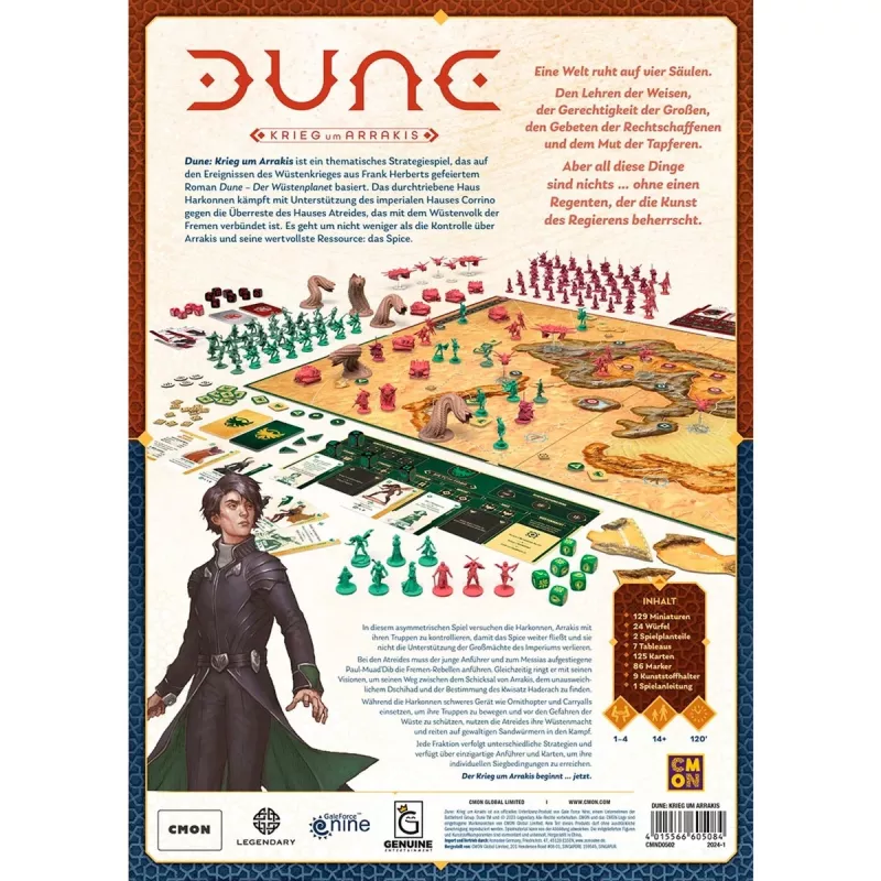 Dune: War for Arrakis, galda spēle