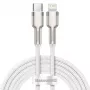 Baseus Cafule kabelis 2m Lightning uz USB C ātrai uzlādei un datu pārsūtīšanai