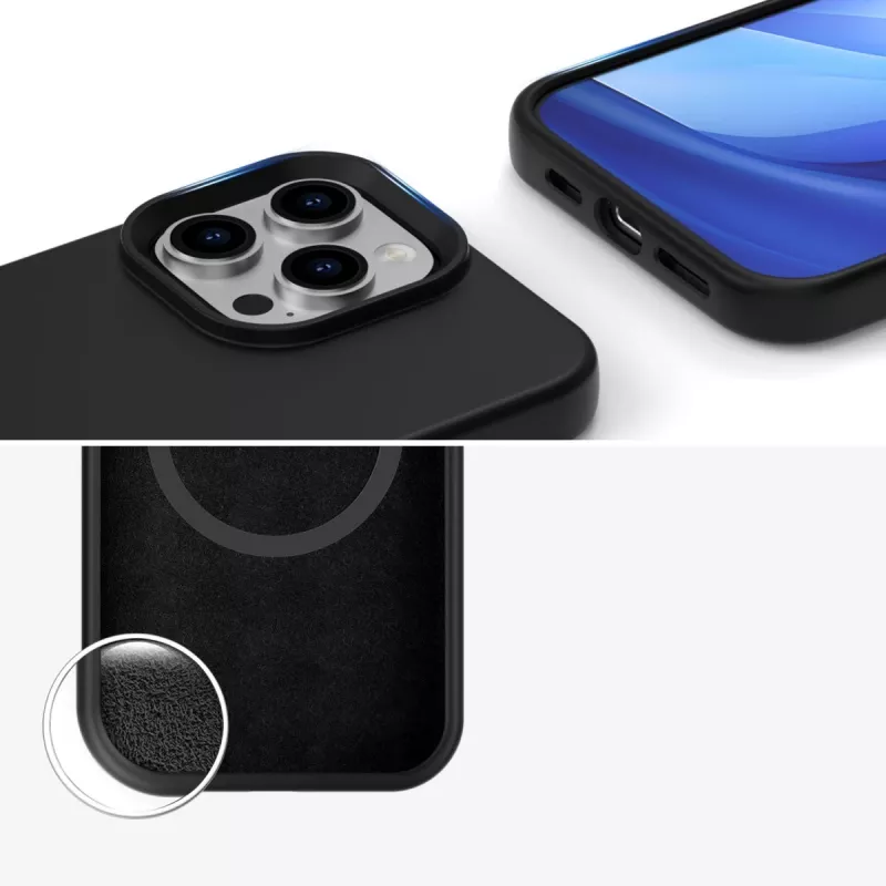 Cover 4smarts iPhone 16 Pro 16 cm (6.3 collas) Melns