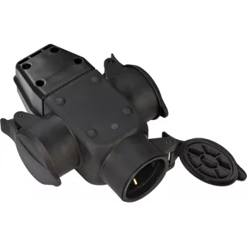 Brennenstuhl 1082120 elektrības kontaktligzdu savienotājs Platums 145 mm Augstums 55 mm Garums 120 mm