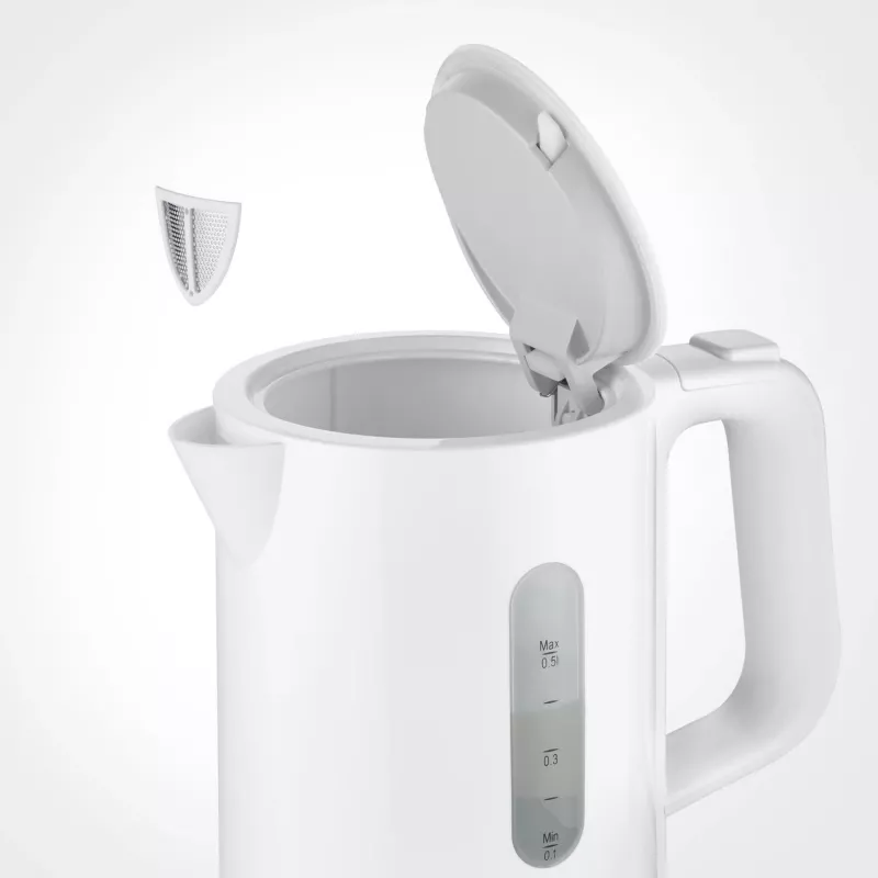 Elektriskā tējkanna Severin 0,5 l 1100 W balta