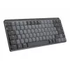 Logitech Master Series MX Mechanical Mini - tastatūra - apgaismota - bezvadu - Bluetooth LE - QWERTY - ziemeļvalstu (dāņu/somu/norvēģu/zviedru)