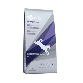 Sausā suņu barība TROVET Hypoallergenic VPD venison — 10 kg, bez graudiem, 19,5% olbaltumvielu, 16% tauku