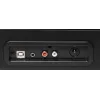 Denver VPL-120Melns siksnas piedziņas USB plašu atskaņotājs ar iebūvētiem skaļruņiem