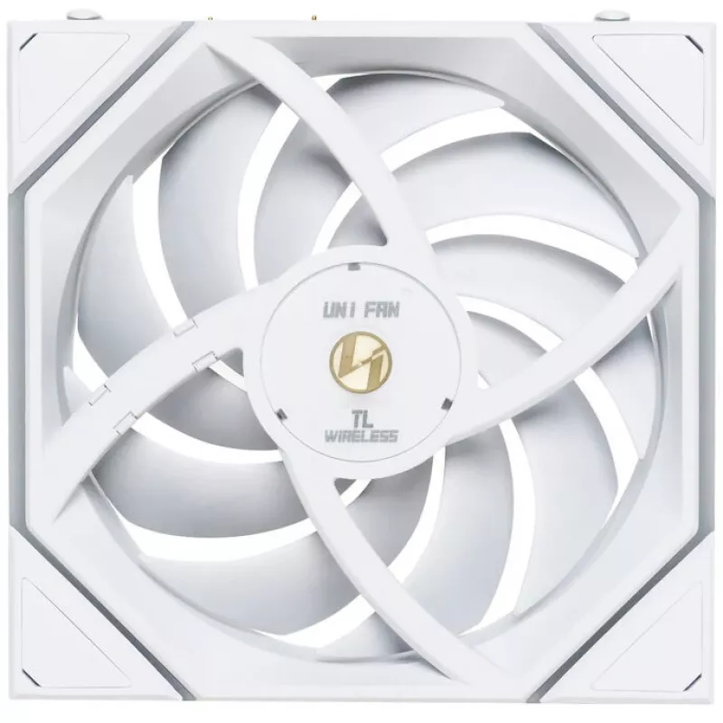 Fan Lian Li 12RTL1W1W 12 cm Balts 2300 RPM Fluid Dynamic Bearing