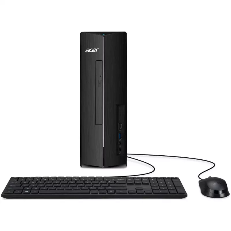 Acer Aspire XC-1785 - kompakts tornis - Core i5 i5-14400 / 2.5 GHz - RAM 16 GB - SSD 1.024 TB - UHD Graphics 730 - Wi-Fi 6E, Bluetooth, 1GbE - WLAN: 802.11a/b/g/n/ac/ax (Wi-Fi 6E), B