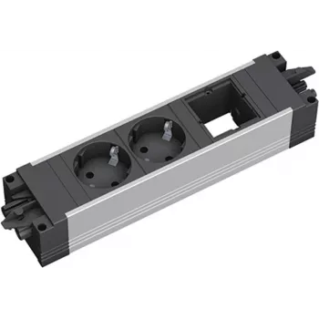 Kontaktligzdu bloks Bachmann 906.09528 — 6 ligzdas, 1,5 m kabelis