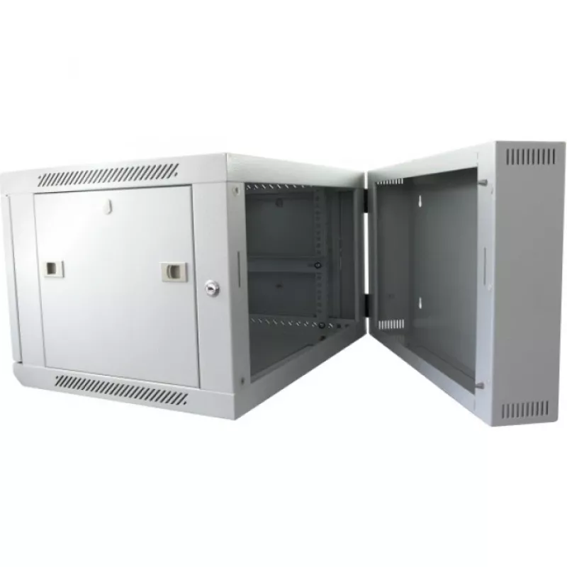 Rack cabinet ALLNET SMB6612 pelēka 33 kg, server/tīkls enclosure, compact floor cabinet