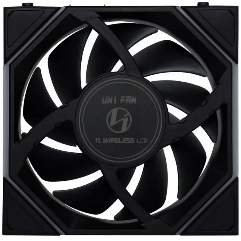 120mm ARGB PWM bezvadu LCD korpusa ventilators Lian Li UNI FAN TL ar LCD displeju