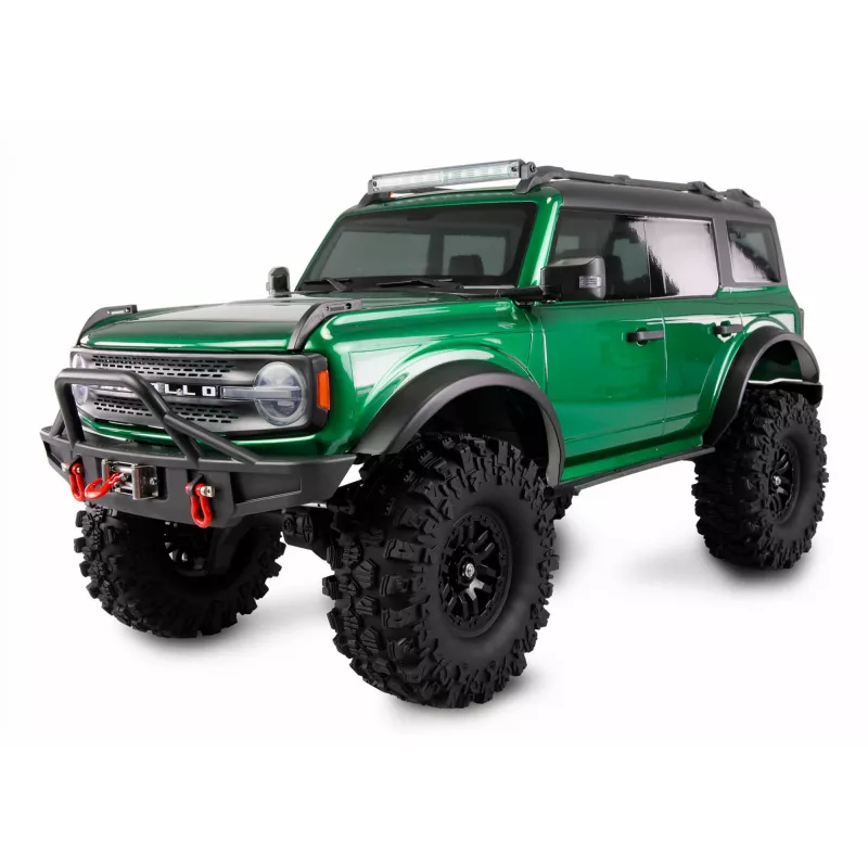 Amewi Crawler AMXRock Caballo 4WD 1:10 mērogā zaļā metāliskā krāsā — tālvadības bezceļa transportlīdzeklis
