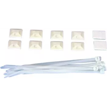 Kabeļu saite EUROLITE RUBBERLIGHT iepakojumā pa 10, modelis 50510150