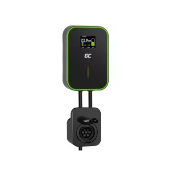 GREEN CELL WALLBOX EV POWERBOX 22KW AR RFID ligzdu