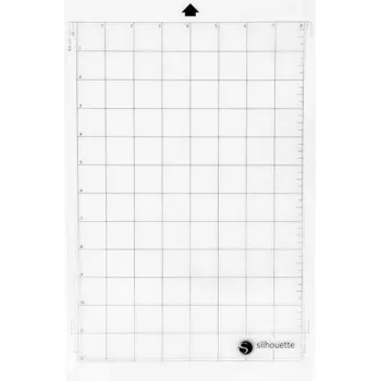 Silhouette CUT-MAT-8 standarta griešanas paklājiņš griešanas ploterim, lipīgs, 203 x 305 mm (8 x 30,50 cm (12)) (CUT-MAT-8)